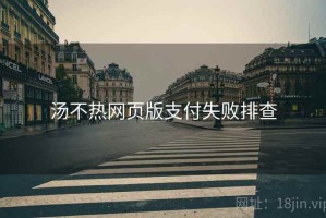 汤不热网页版支付失败排查