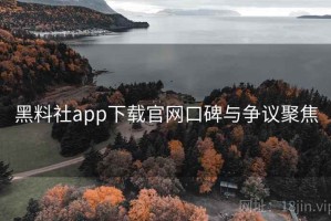 黑料社app下载官网口碑与争议聚焦