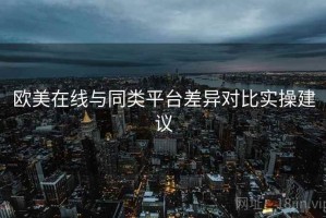 欧美在线与同类平台差异对比实操建议