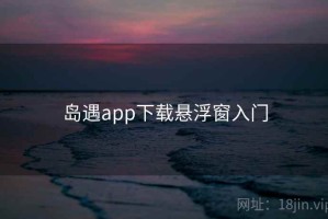 岛遇app下载悬浮窗入门