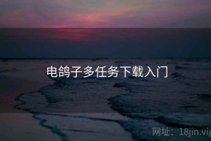 电鸽子多任务下载入门