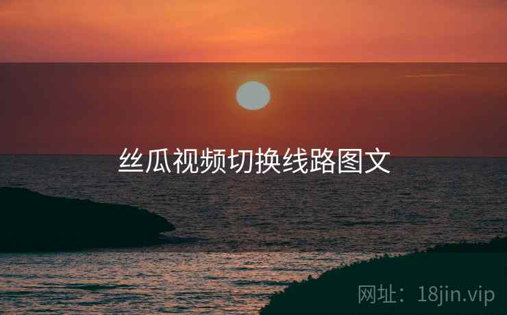 丝瓜视频切换线路图文