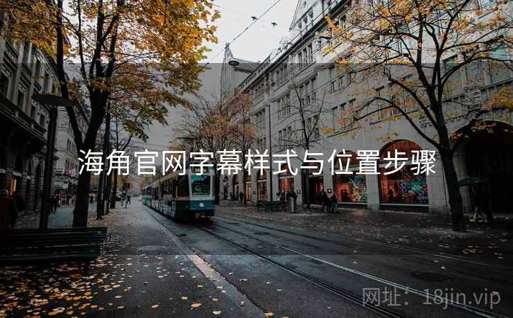 海角官网字幕样式与位置步骤