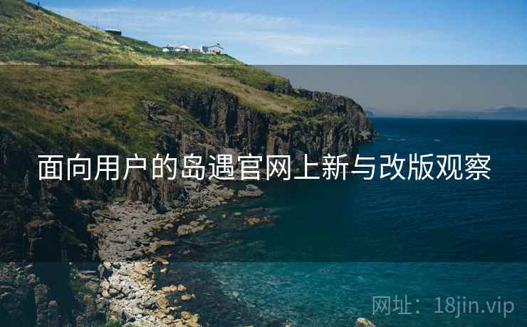 面向用户的岛遇官网上新与改版观察