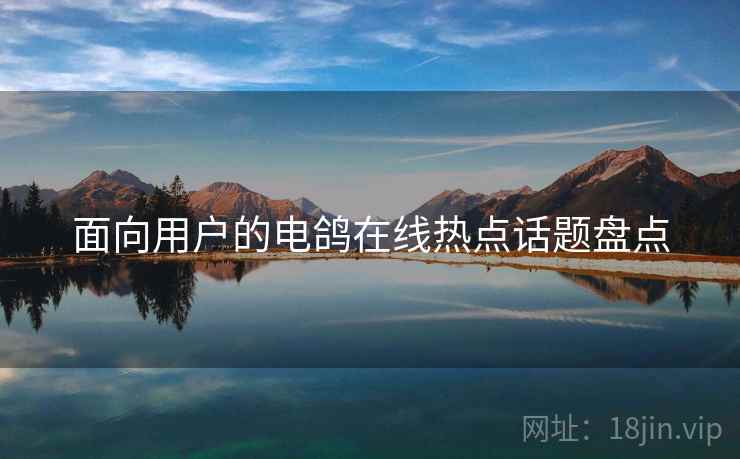 面向用户的电鸽在线热点话题盘点