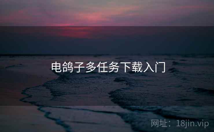 电鸽子多任务下载入门