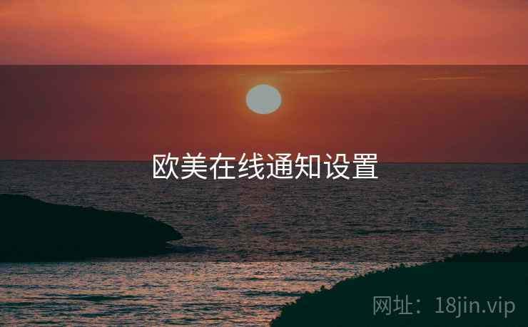 欧美在线通知设置